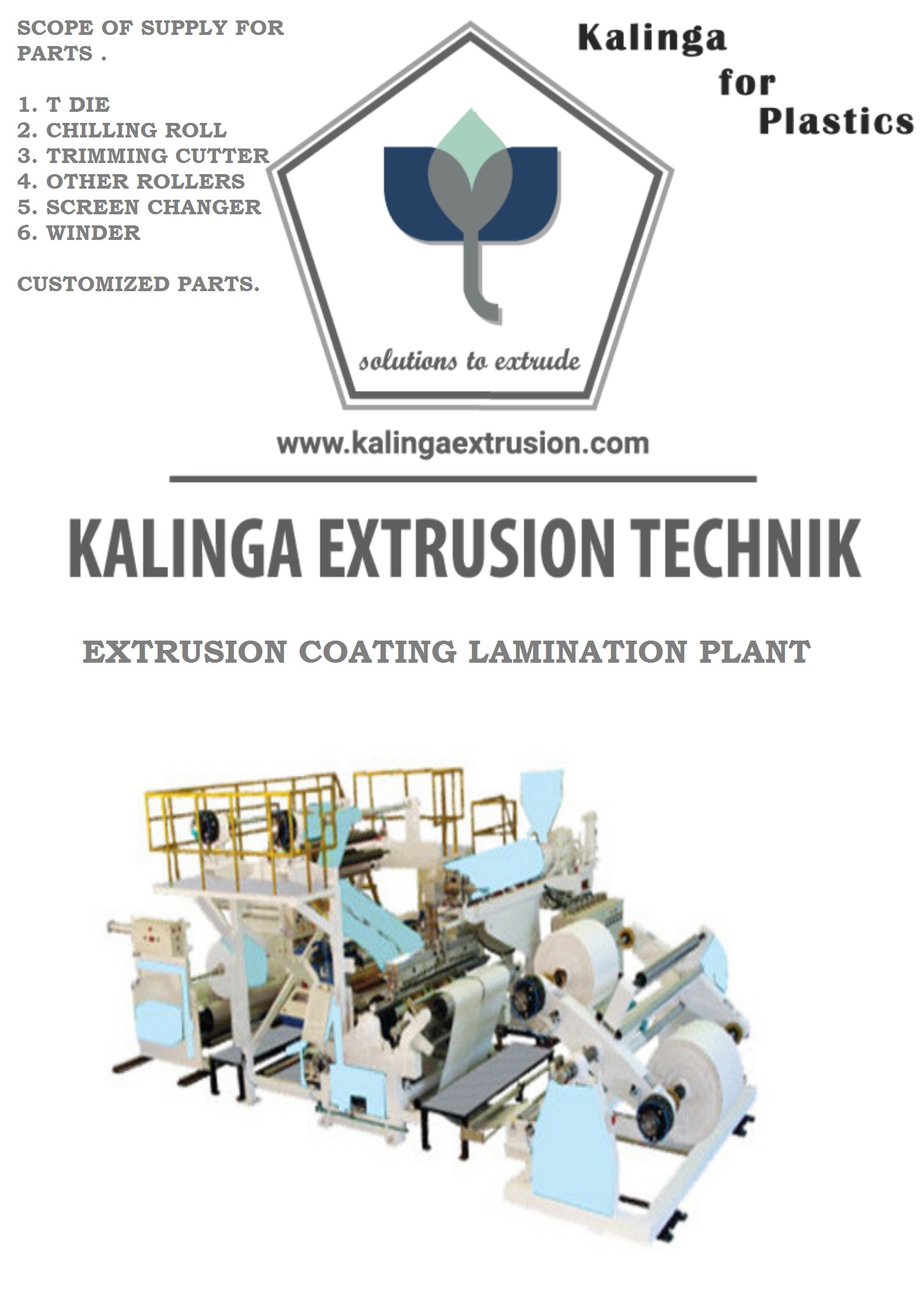 Plastic Processing Machinery Manufacturer And Exporter