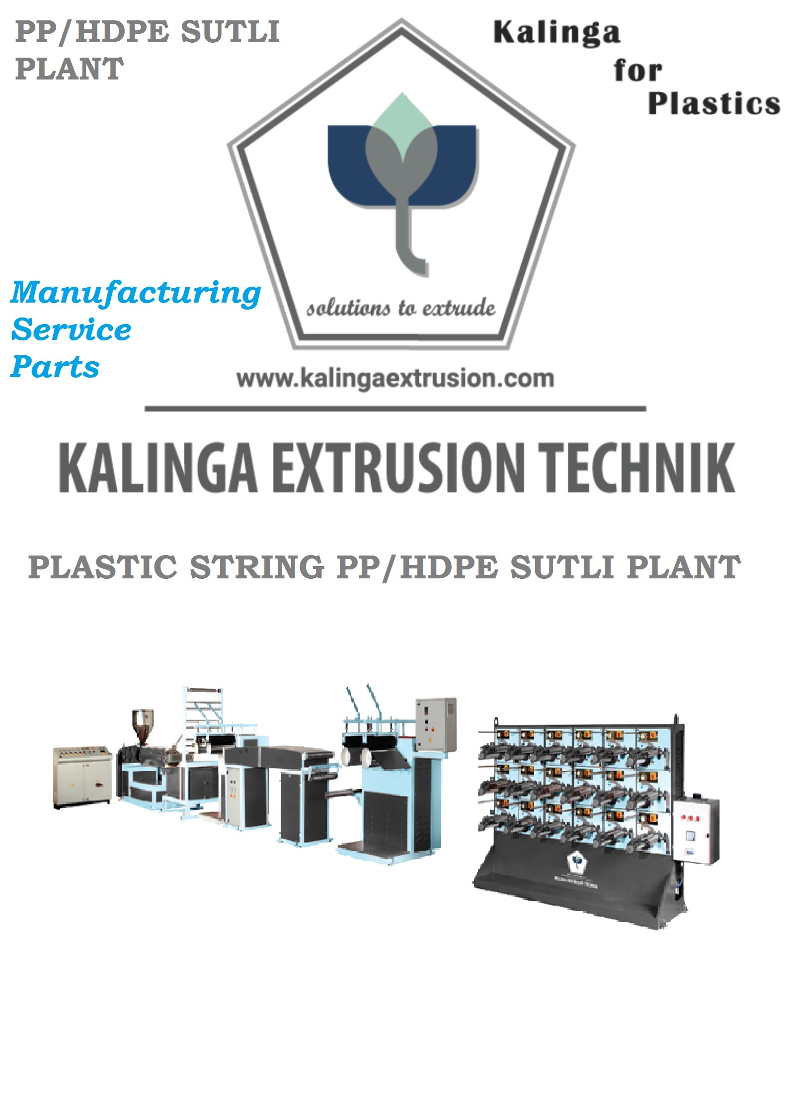 Plastic Processing Machinery Manufacturer And Exporter