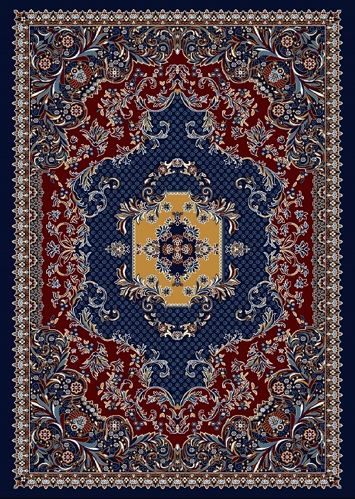 Multi Color Velvet Carpet Easy To Clean