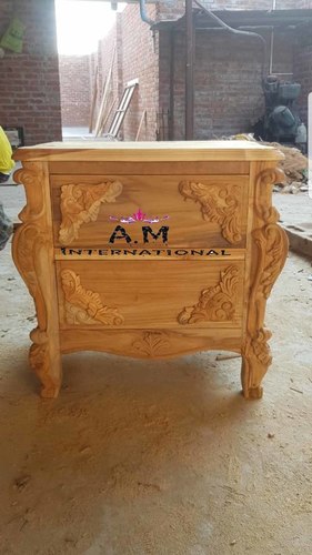 हस्तनिर्मित हाथ से बना बेड साइड कैबिनेट