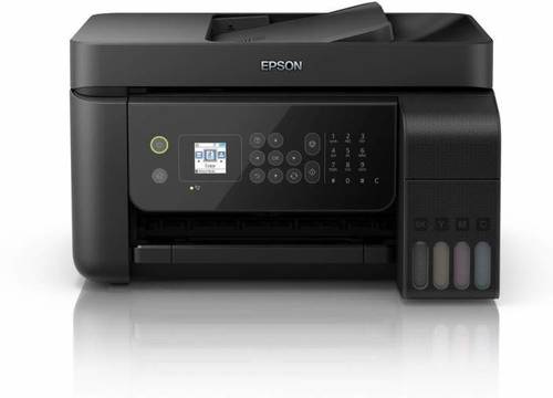 Epson EcoTank L5190 Wi-Fi Multifunction InkTank Printer with ADF Multi-function Color Printer  (Black)