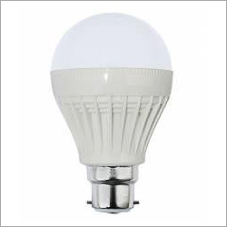 Electric Led Bulb - Plastic & Glass, 60mm X 100mm , 9w Power With 800 Lumens Brightness And B22 Base Type