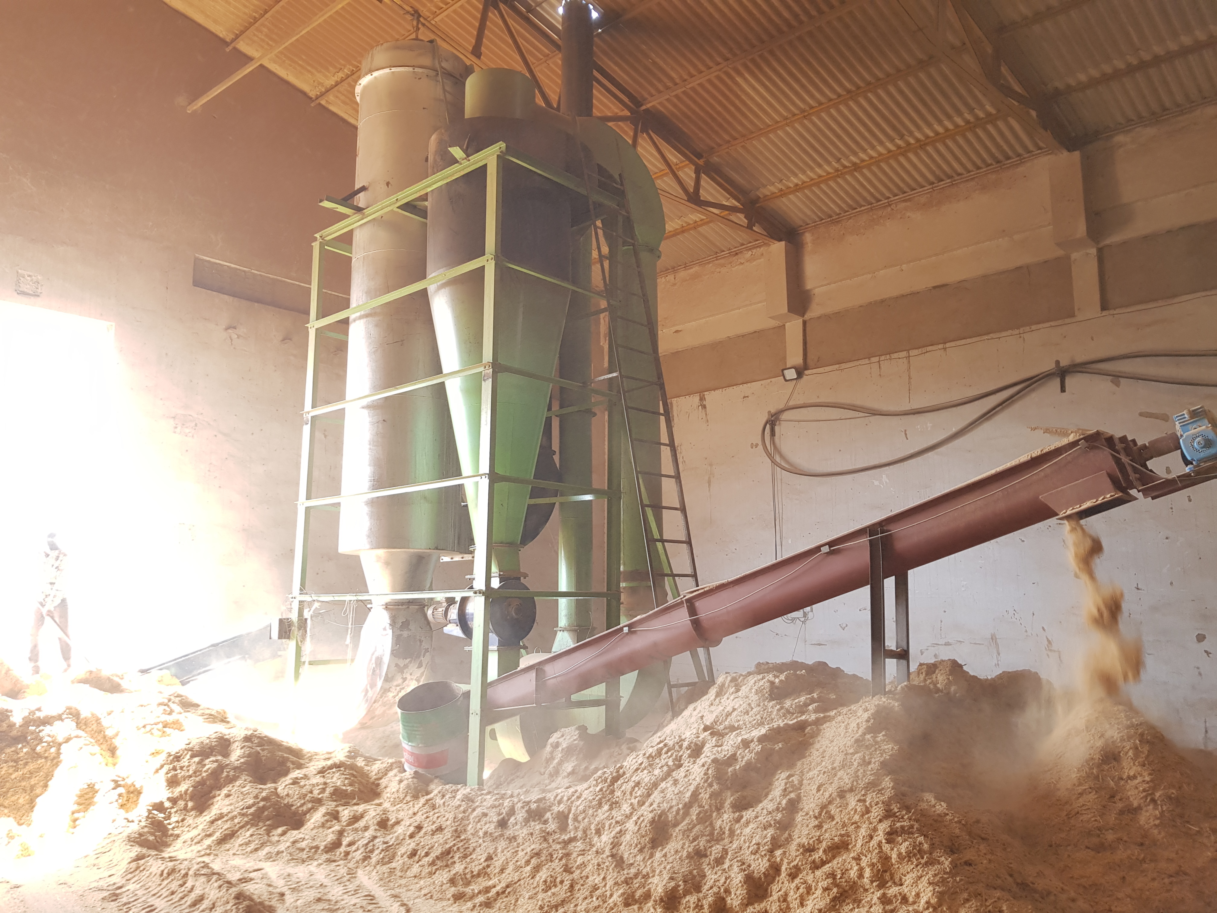 Drying System - Material: Sawdust