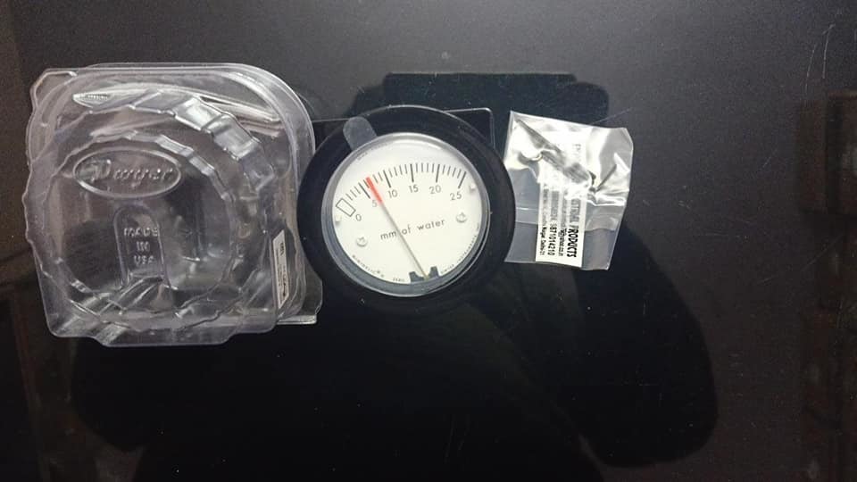 Dwyer 2-5000-50mm Minihelic Ii Differnntial Pressure Gauge 0-50 Mm W.c Diameter: 63 Millimeter (Mm)