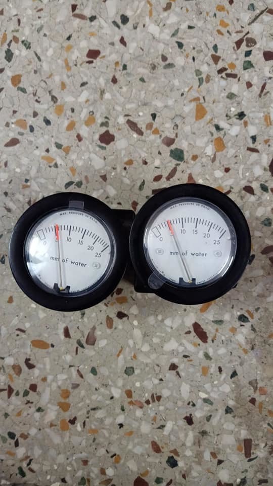 Dwyer 2-5000-100mm Minihelic Ii Differnntial Pressure Gauge 0-100 Mm W.c Diameter: 63 Millimeter (Mm)