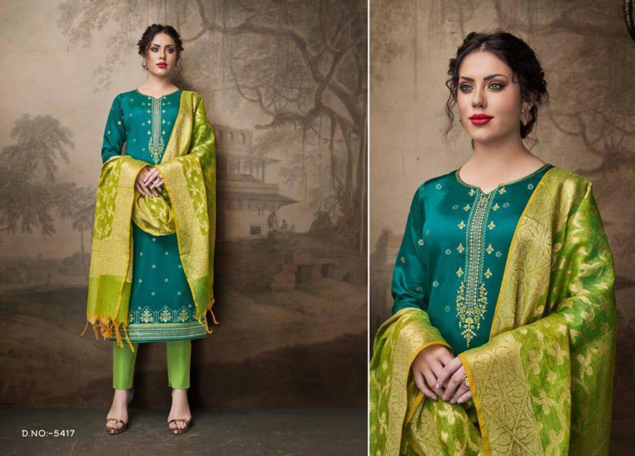 Jam Silk Foil Print With Embroidery Work Application: Women Material