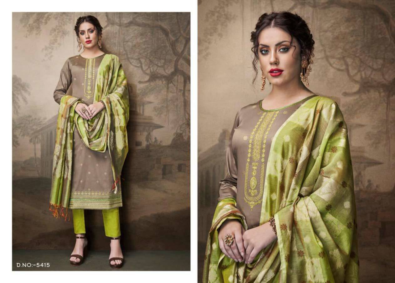 Jam Silk Foil Print With Embroidery Work Application: Women Material