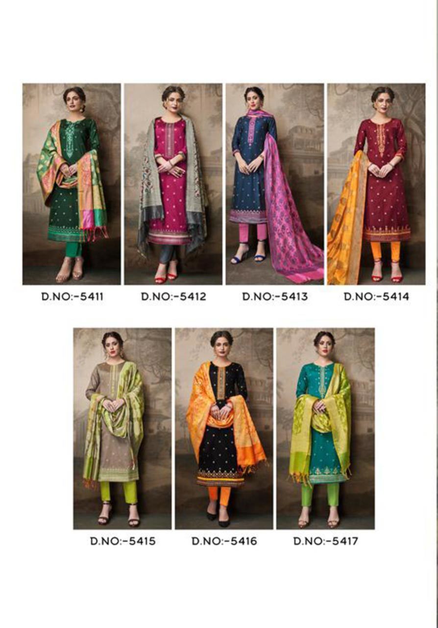 Jam Silk Foil Print With Embroidery Work Application: Women Material