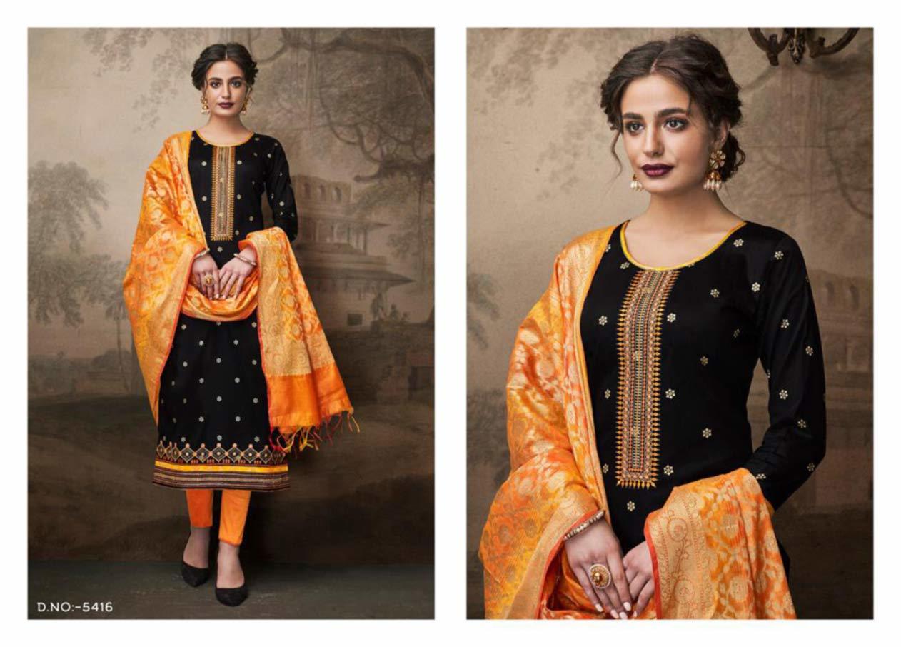 Jam Silk Foil Print With Embroidery Work Application: Women Material