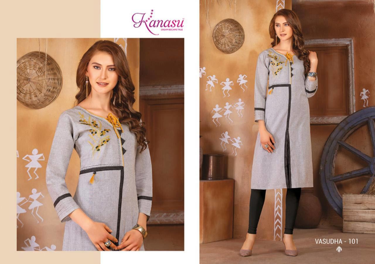 Dry Cleaning Khadi Cotton Kurti