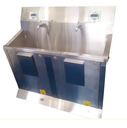 Scrub Station - Durable Plastic Design, Compact 24x18 Inches , Ergonomic Handle for Effortless Cleaning