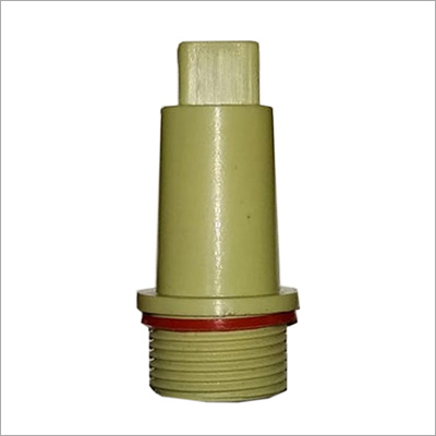 PVC Long Plug Bush - Plastic, 20 mm, Cream | Polished Finish, Rigid Hardness, Simple Installation, Corrosion Resistant, High Strength
