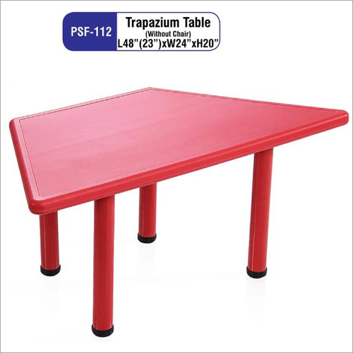 Easy To Clean Trapezium Table