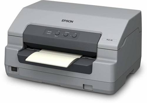 Epson Plq-30_passbook_printer Multi-function Color Printer (White)