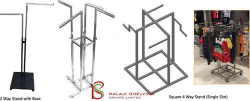 Available In M.S Powder Coated And Stainless Steel 4 Way/ 6 Way Stand