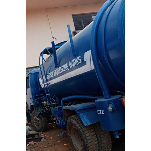 ब्लू ट्रेक्टर माउंटेड सीवर सुपर सक्शन कॉम जेटिंग मशीन