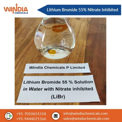 Lithium Bromide 55% Solution With Nitrate Inhibited Application: Industrial