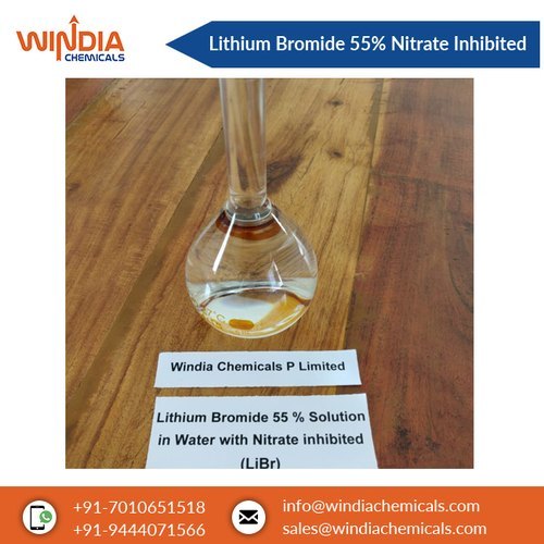 Lithium Bromide 55% Solution With Nitrate Inhibited Application: Industrial