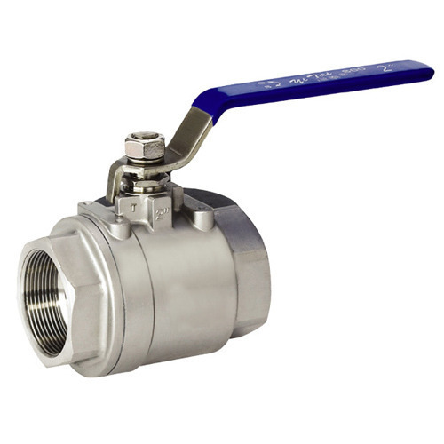 White Ss Ball Valves 3pc Flange End 150 Class