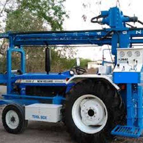 Semi-Automatic Tractor Mounted Bore Hole Core Water Well Rotary Drilling Rig