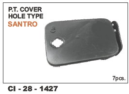 PT Cover Hole Type Santro - 4 Wheeler Vehicle Compatibility | Warranty Included for Durable Performance