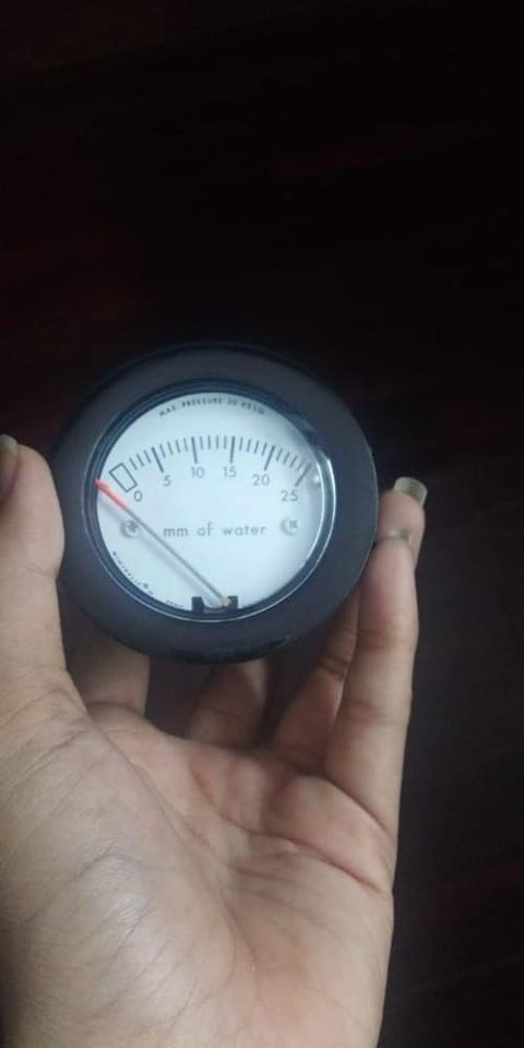 Dwyer 2-5000-500pa Minihelic Ii Differential Pressure Gauge 0-500 Pa Size: 63 Mm