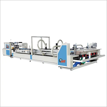 Automatic Folder Gluer Machine - Max. Cardboard Size 900x2200 Mm | High-speed Operation 150 Sheets/min, Energy Efficient Design, Plc & Touch Screen Control