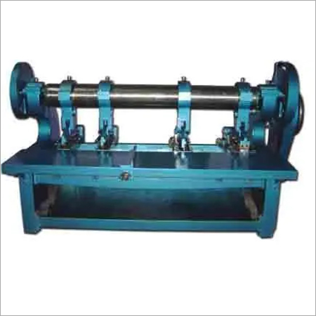 White And Blue Corrugated Slotting Machine