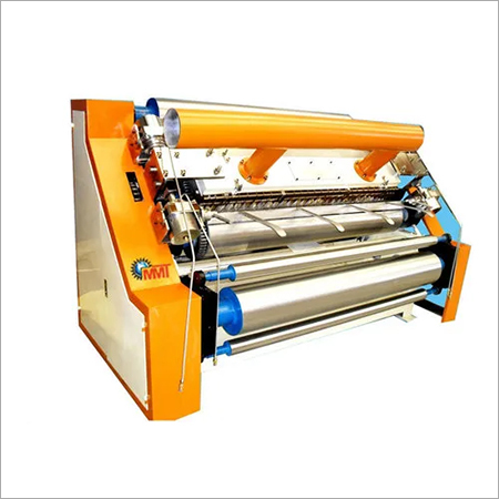Yellow Corrugation Machine