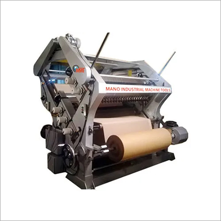 White Double Profile Corrugation Machine