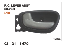 Rc Lever Assy Silver i10 LH/RH - 4 Wheeler Compatibility | Warranty Included, Versatile Design for Left/Right Hand Use