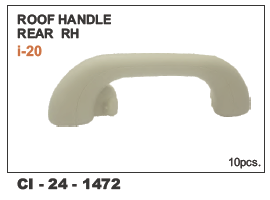 Roof Handle Rear RH i20 - Durable Plastic, Vehicle Type: 4 Wheeler | Warranty Included for Enhanced Reliability and Performance
