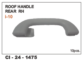 Roof Handle Rear RH i10 - High-Strength Polymer, 4-Wheeler Compatible, Warranty Included | Durable Design for Reliable Vehicle Support