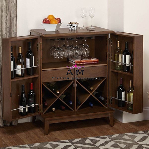 Handmade Mini Bar Cabinet