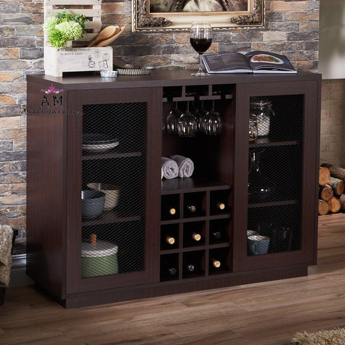 Handmade Anitique Mini Bar Cabinet