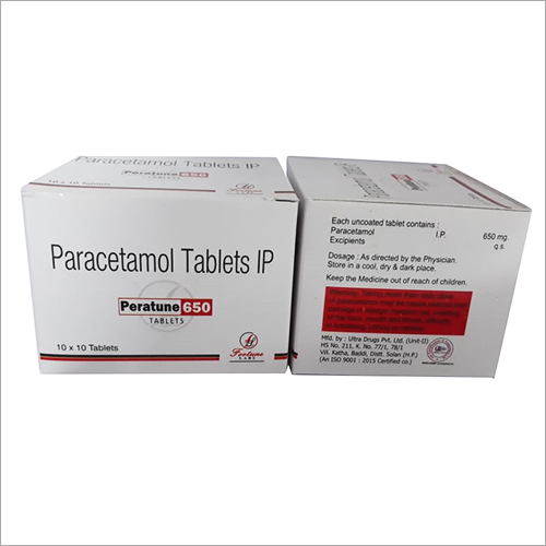 Paracetamol Tablet - 500mg, Round White Film Coated Tablets | Blister Pack, Effective Pain Relief for Headaches, Muscle Aches, and Fevers