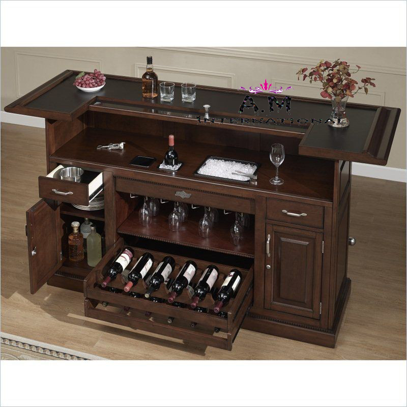 Wooden Handmade Bar Cabinet - Solid Teak & Sheesham Wood, Eco-friendly Design, Customizable Size And Finish, No Assembly Required