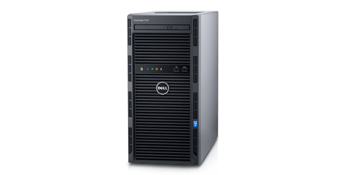 Dell Poweredge Tower Server - Compact Form Factor Design, Multifunctional Architecture, High Efficiency Cooling, Scalable Memory Options, Robust Performance For Business Applications
