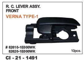 Rc Lever Assembly - Verna Type-1 LH/RH for 4-Wheeler Vehicles | Durable Design, Warranty Included