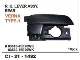 Rc Lever Assy Rear Verna Type-1 LH/RH - 4 Wheeler Compatible | Warranty Included for Enhanced Reliability and Performance