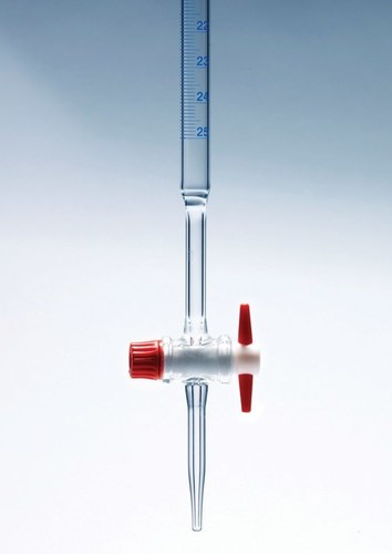 Burette With PTFE Key Stopcock Class B