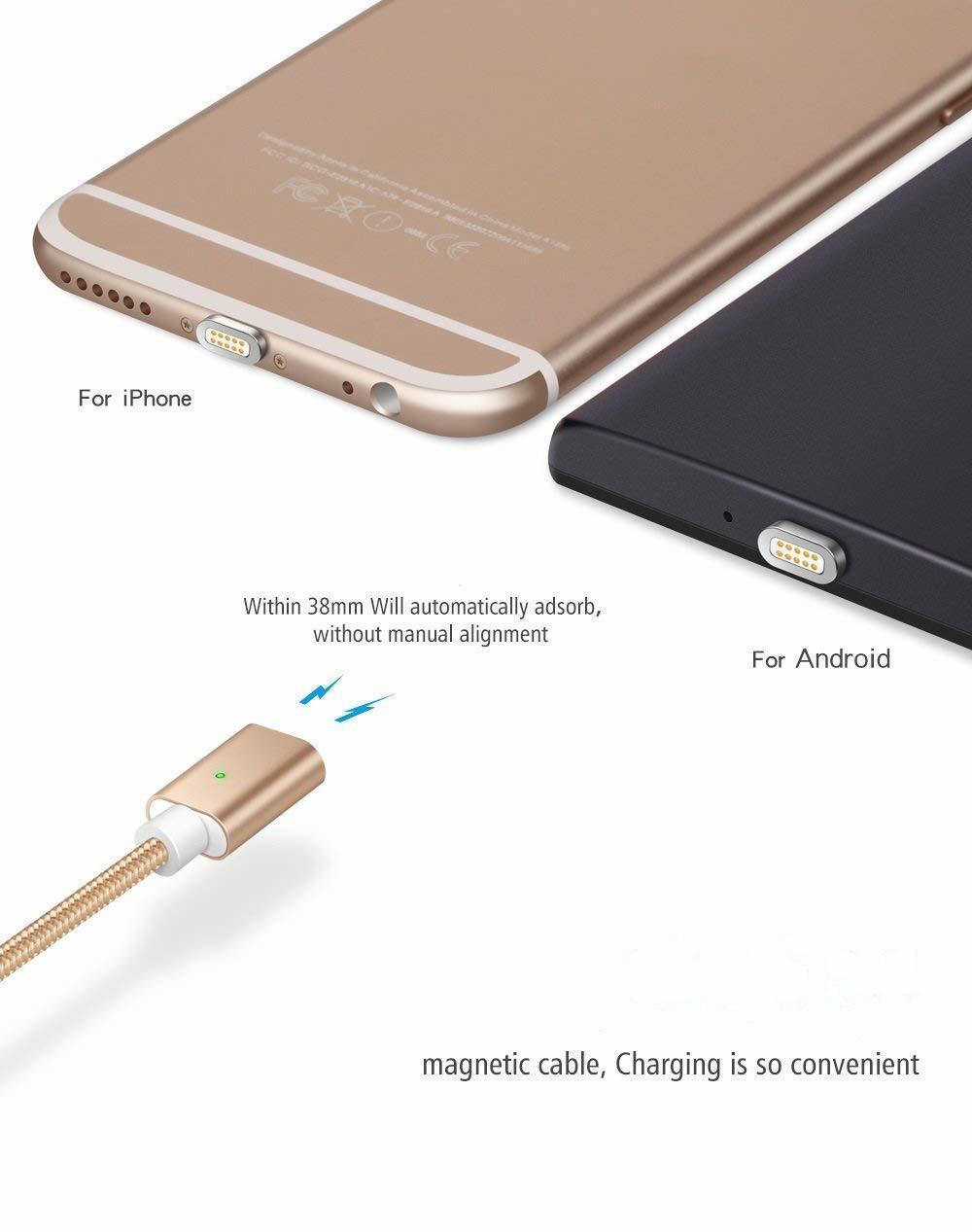 Magnetic Fast Charging And Data Transmission Cable For All Android Mobiles