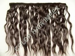 Wefted Human Hair