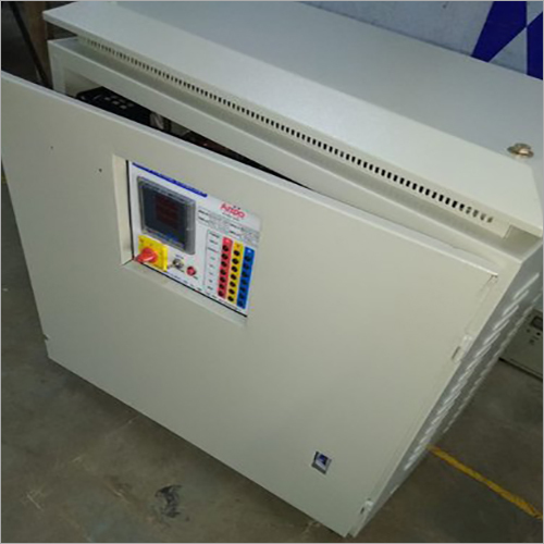25KVA तीन फेज 360 से 470V सर्वो नियंत्रित वोल्टेज स्टेबलाइज़र