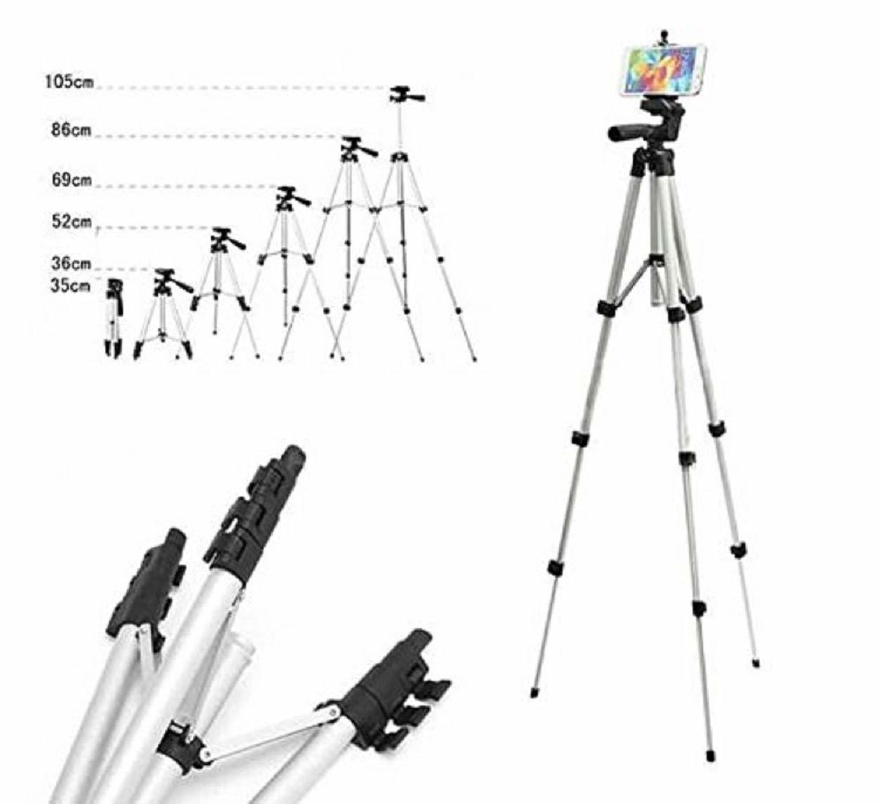 3888 Portable And Foldable Camera Mobile Tripod