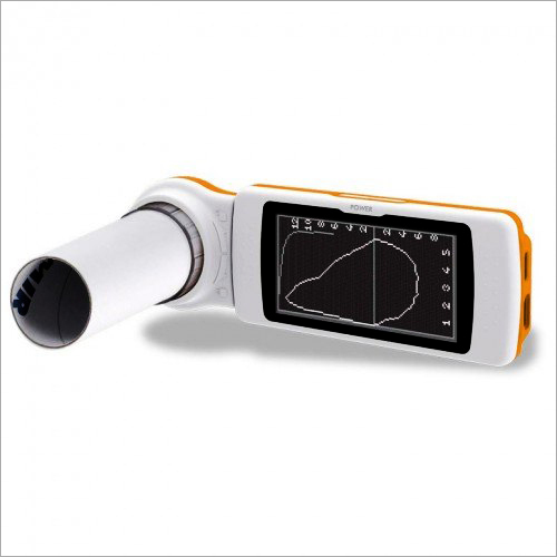 MIR Spirodoc Spirometer - PVC Electric, 150-250 Grams | New Hospital & Clinic Use for Men and Women