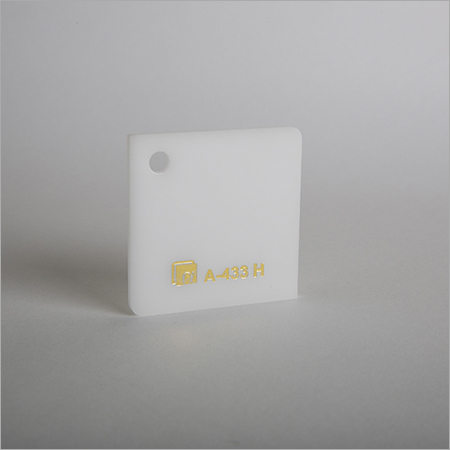Acrylic Sheet - 4x6 Feet, Industrial Grade Smooth Surface, White Color