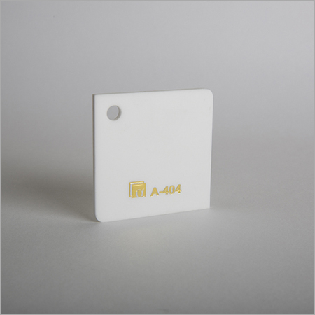 Cast Acrylic Sheet A-404 - 4 x 6 Feet, Industrial Grade White Acrylic | Glossy, Smooth Surface Finish