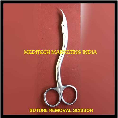 Suture Scissor - Steel, Basic Surgical Instrument, 50 Grams | Free Shipment on Bulk Purchase, Contract Manufacturing Service, Discount Pricing on Volume Purchase, Reusable Design
