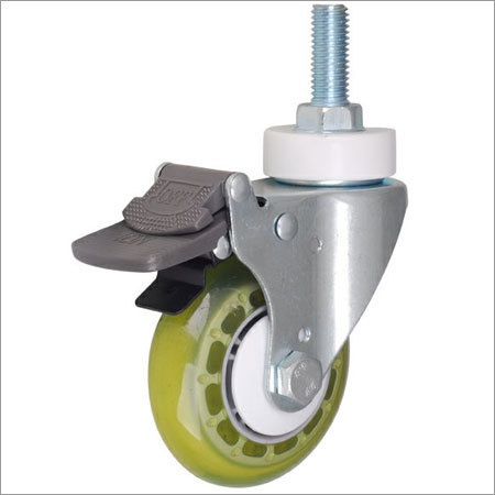 प्नुमैटिक रबर कैस्ट्र पहिये